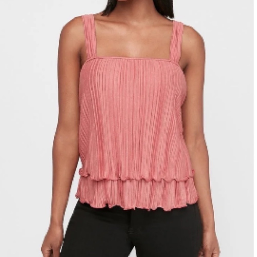 Express women’s tiered tank